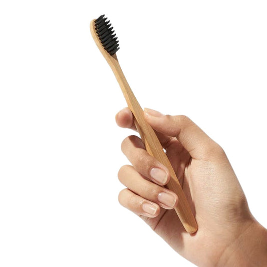 Black Bamboo Toothbrush