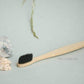 Pitch Black Bamboo Wood Toothbrush - Pro Charcoal